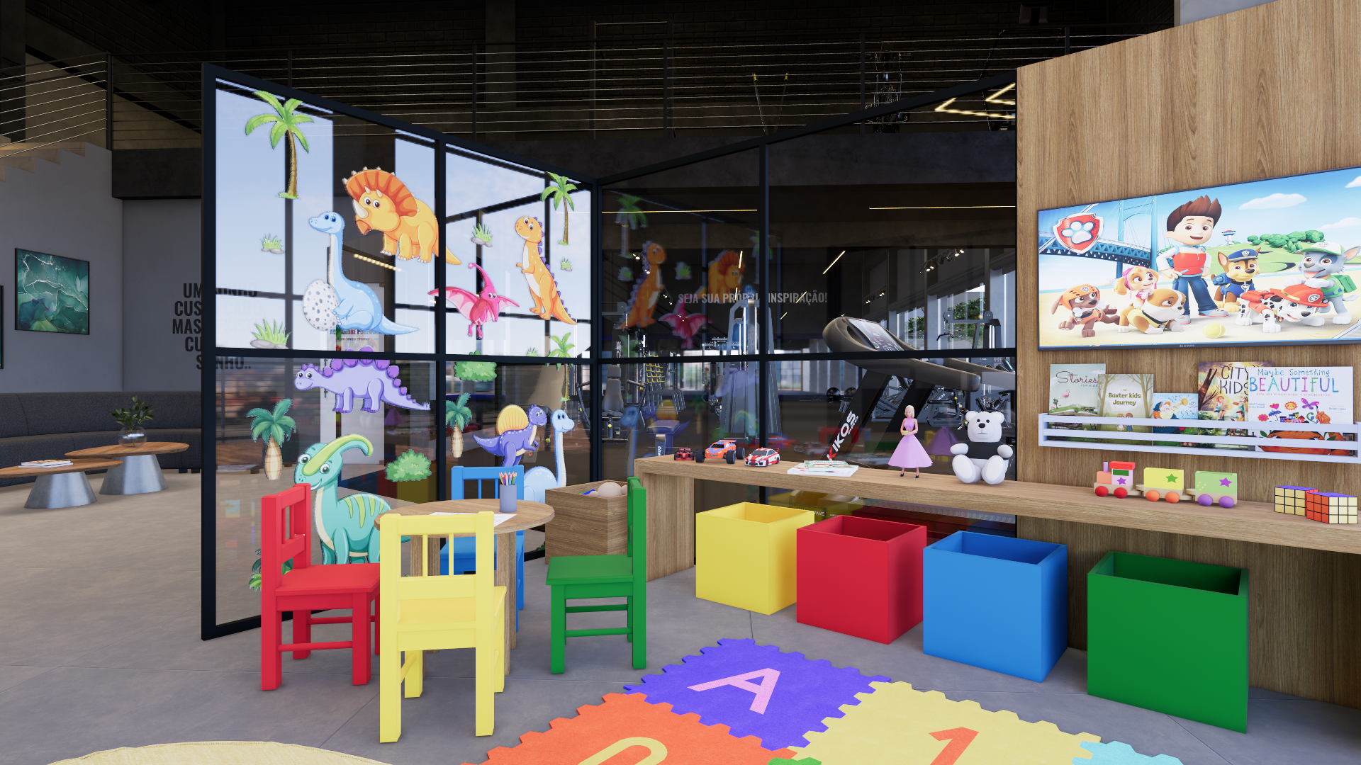 Espaço kids — Santa Mônica